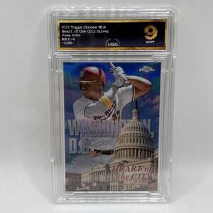 JUAN SOTO! #HOC6 2022 Topps Chrome HEART OF THE CITY Graded 9 Mint MLB